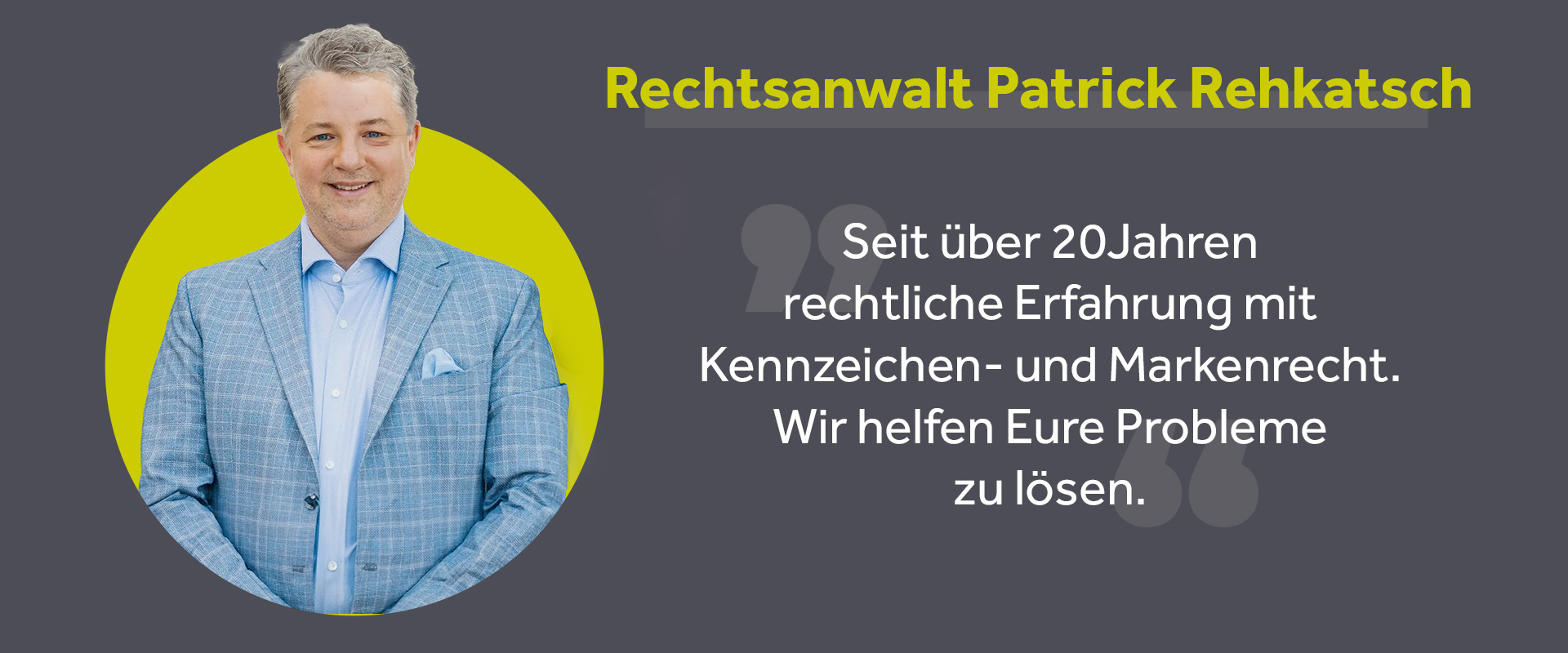 Markenrecht Rehkatsch Rechtsanwälte Marke anmelden mit Anwalt