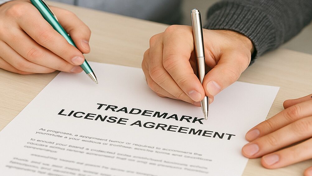 Markenlizenzvertrag unterschreiben und abschliessen