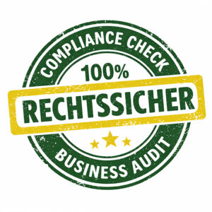 Compliance Check Legal Busniess Audit 100 % rechtssicher Rehkatsch Rechtsanwälte Logo
