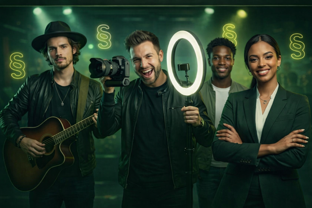 Unternehmer, Creatives, Künstler Legal Check