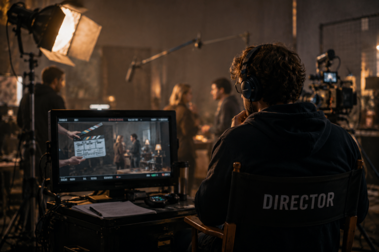 Film-Set / Studio-Credits / Kreative:r am Werk