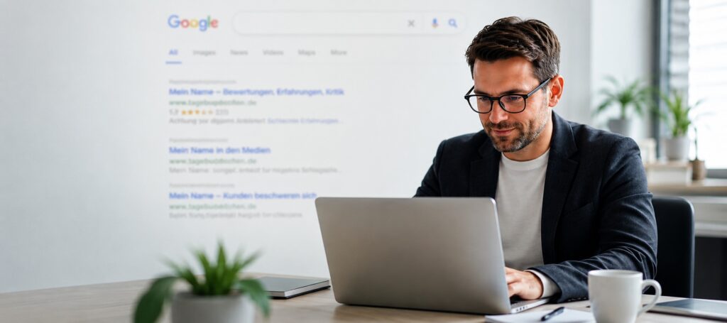 Recht auf vergessen werden, bei google