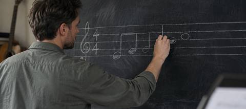 Musiklehrer Unterrichtet mit Honorarvertrag an Schule und ist Sozialversicherungspflichtig