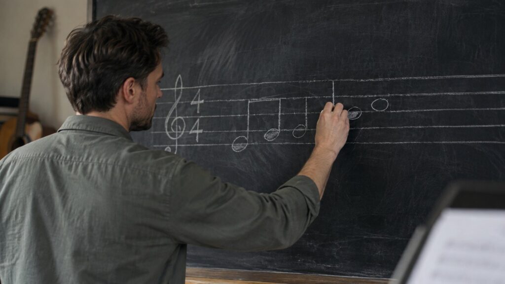 Musiklehrer Unterrichtet mit Honorarvertrag an Schule und ist Sozialversicherungspflichtig
