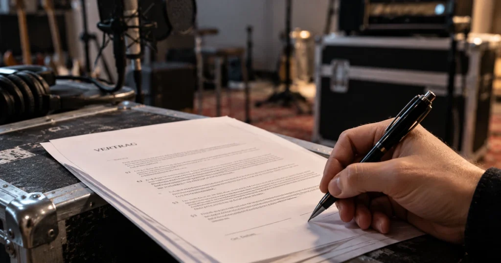 Knebelvertrag im Musikbusiness: Wann Gerichte Management- und Labelverträge kippen